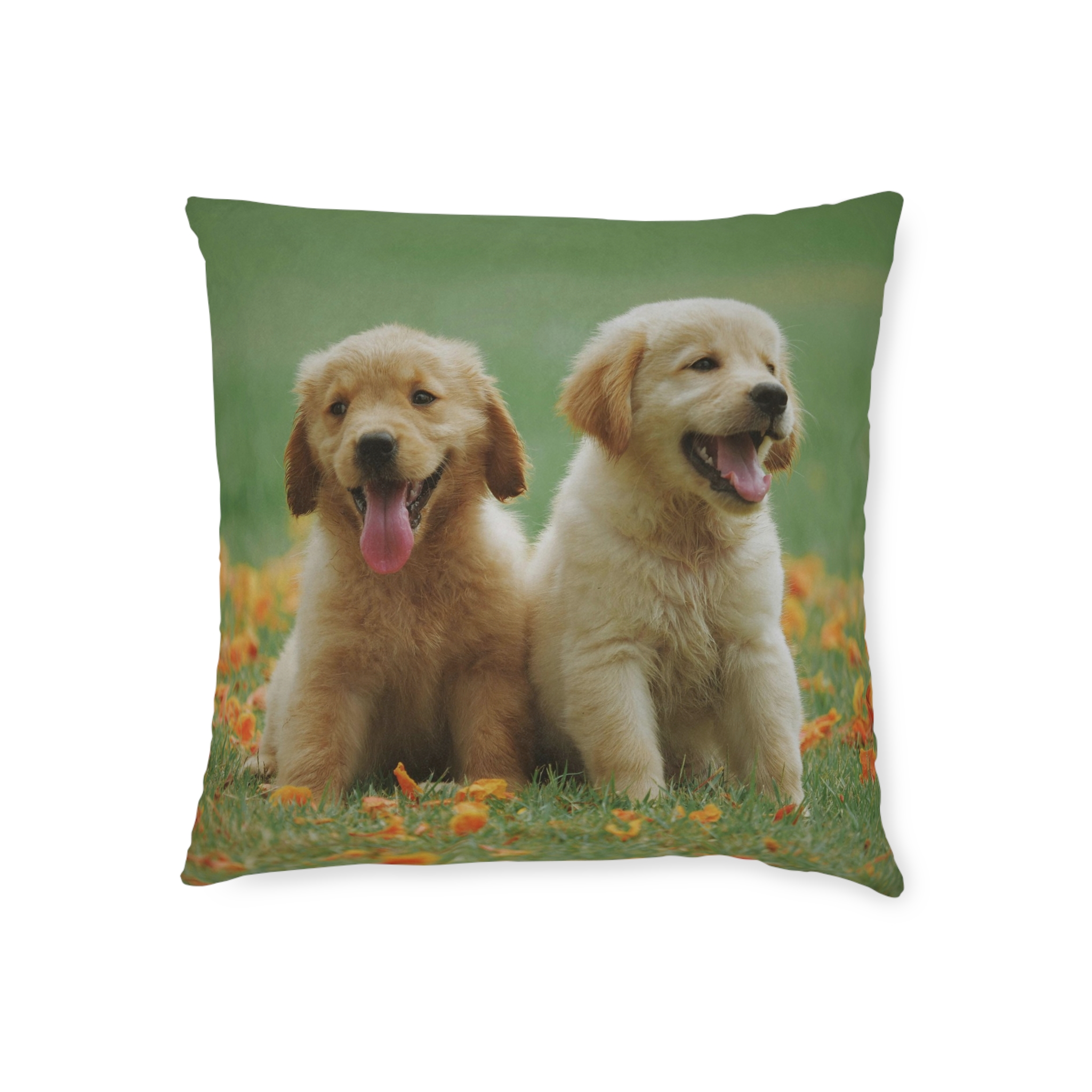 Personalised Pet Photo Cushion - Suede Square